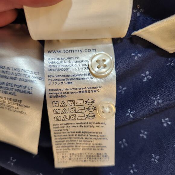 Tommy Hilfiger Men's Long Sleeve Dress Shirt Size S - Picture 5 of 7